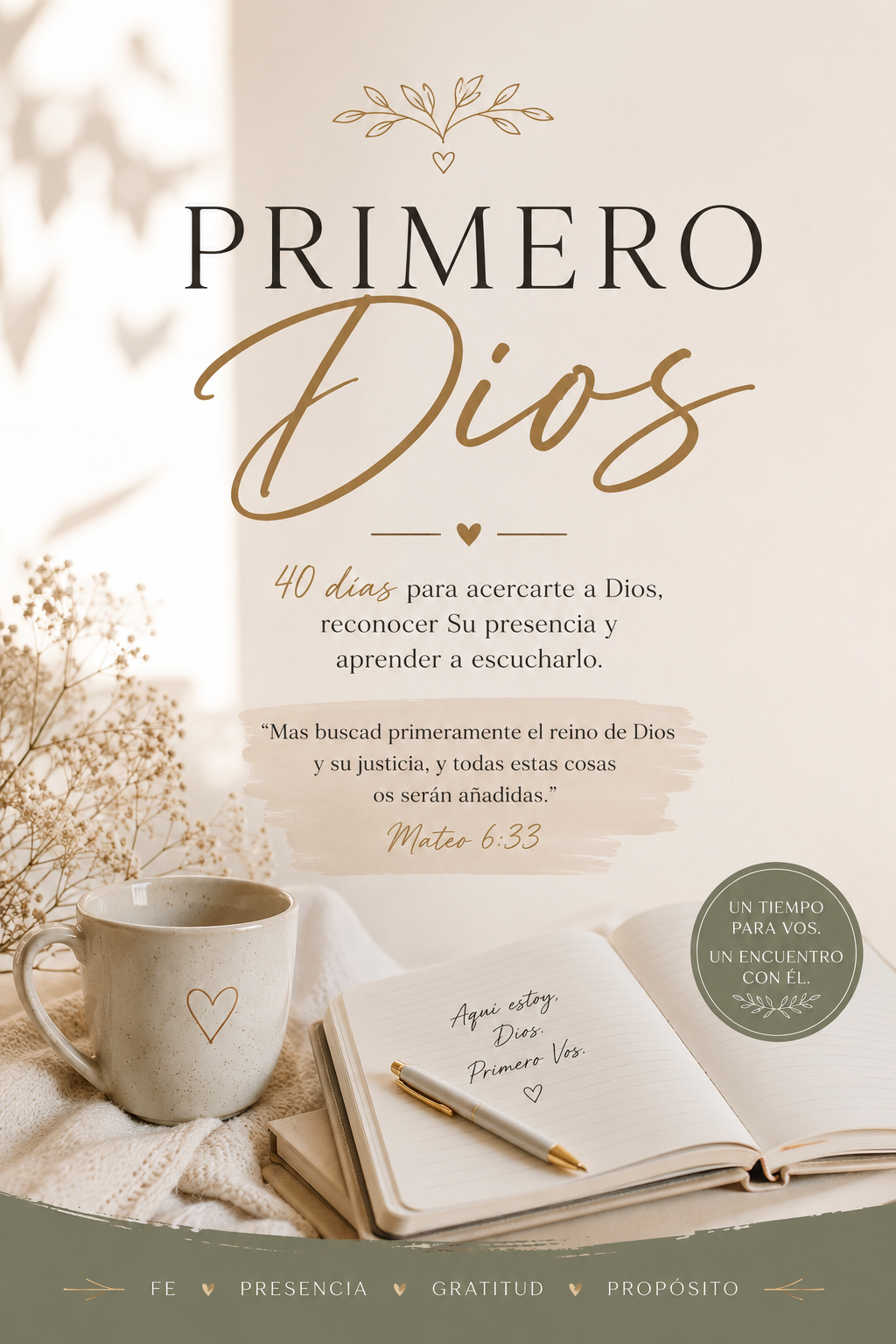 PRIMERO DIOS